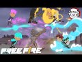 Kebangkitan Coco Mode Awakening Melawan Sang Pemburu Iblis Animasi Free Fire X Demon Slayer