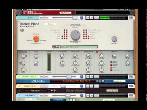 Radical Piano Damped Mechanical Preset   Ballad   Reason Rack Extension