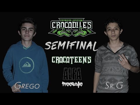 GREGO vs SR.G: Semifinal - CROCOTEENS Audicion "Alfa FreeStyle" CROCODILES PERU