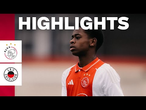 Mohamed Abdalla strikes twice! 👀 | Highlights Ajax O16 - Excelsior O16