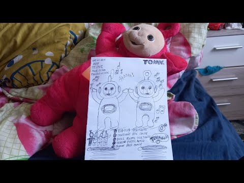 Instruction Manual For Teletubbies Hug 'n Glow Po/Laa-Laa (2007)