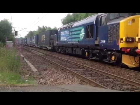 37602 37606 Thrash on 4M82 at Holytown