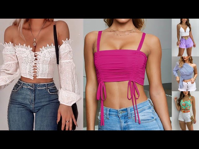 Vídeo relacionado con Avidlove Top para Mujer Camiseta Interior Sexy Top de Encaje Camisola de Verano Tops Cortos para Mujer Tirantes Finos Festival Blanco XL