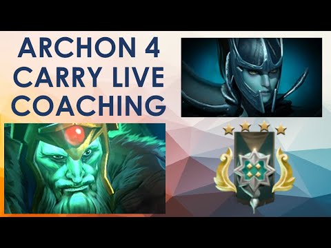 7K MMR Coaches Archon 4 Carry Player on Phantom Assassin and Wraith King