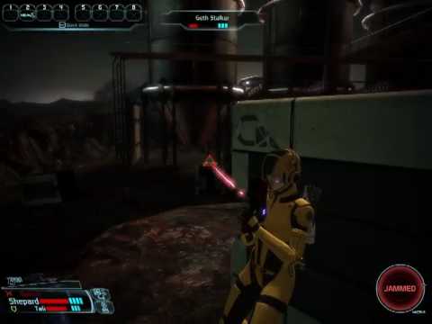 Mass Effect vs Geth Colossus (Therum)