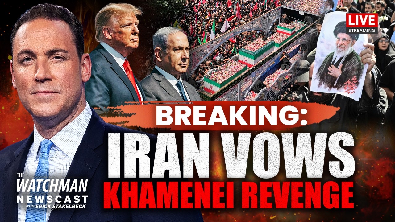 Iran REVENGE Vow at Khamenei Funeral; THREATENS Israel & U.S., Trump & Bibi | Watchman Newscast LIVE