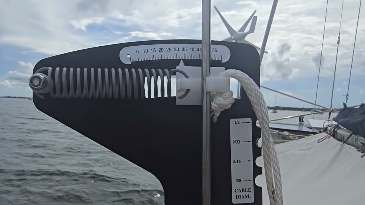DISASTER AVERTED! Found stay failing when tuning rigging w/ Loos Gage on C&C 39 Sailboat!