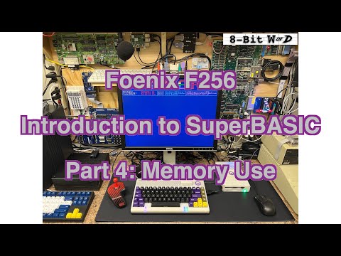 Foenix F256 SuperBASIC Part 4 - Memory Use and considerations