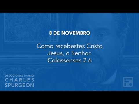 8 de novembro - Devocional Diário CHARLES SPURGEON #312