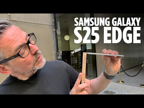 Samsung Galaxy S25 Edge: Extrem schlankes Powerphone!