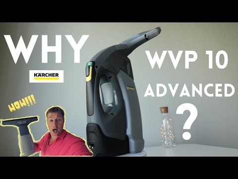 KARCHER WINDOWS VAC WVP 10 ADVANCED PROFESSIONAL