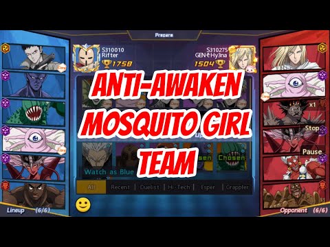 Live Clash Sea Server June/Week 1:  My Anti-Awaken Mosquito Girl Team