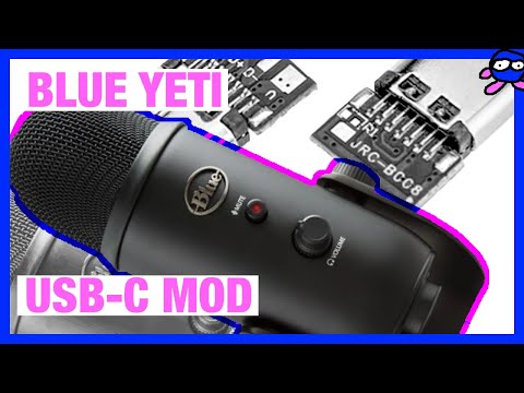 USB-C Mod: $30 Blue Yeti Repair