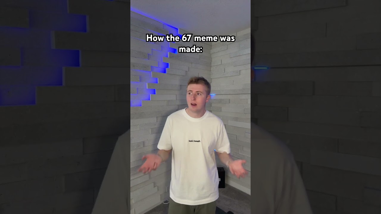 How The 67 Meme Was Made #Shorts