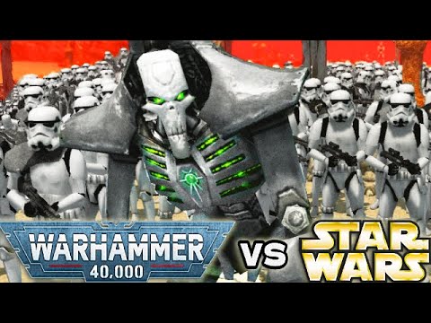 Necrons (Warhammer 40K) vs Galactic Empire (Star Wars) - Cinematic