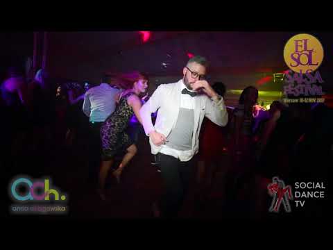 Rok Cerkvenik & Varja Vitorovič at the 13th El Sol Warsaw Salsa Festival 2017