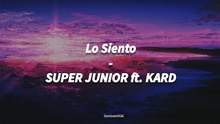 Download lagu SUPER JUNIOR ft. KARD - Lo Siento [LIRIK SUB INDO] mp3