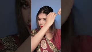 5 Minutes Hairstyle Challenge | Easiest Twisted Bun For Beginners | Juda Hairstyle With Beni #shorts