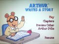 Arthur Writes A Story Dvd Menu