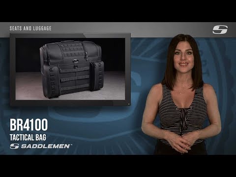 BR4100 Tactical Seat Bag // Product Overview // Saddlemen