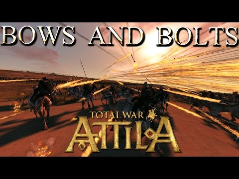 Killing and Tickling DLC Camels With Missiles - Total War Attila Mechanics