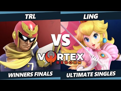 Vortex Legends 6 Winners Finals - TRL (Captain Falcon) Vs. Ling (Peach) SSBU Ultimate Tournament