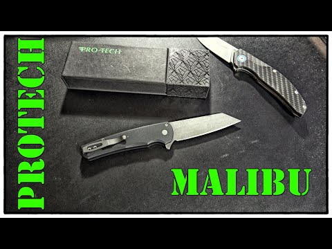Heißes Eisen der Season: Pro-Tech "Malibu" Button Lock Reverse Tanto CPM-20CV