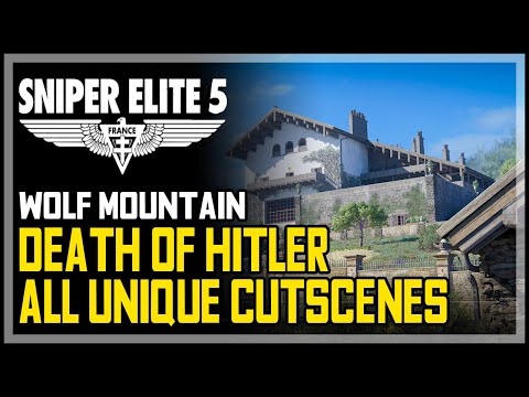 All Hitler Death Cutscenes Sniper Elite 5