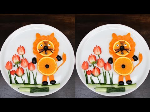 Super Fruits Decoration Ideas -Cucumber,Strawberry,Orange,Grapes - Gaye Holud's Fruits Decoration