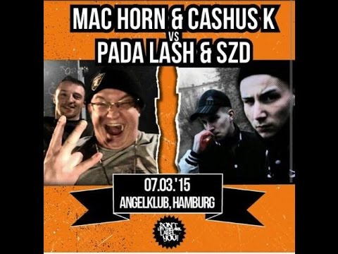 Mac Horn + Cashus K. vs PadaLash + SZD // DLTLLY RapBattle (Hamburg) // 2015