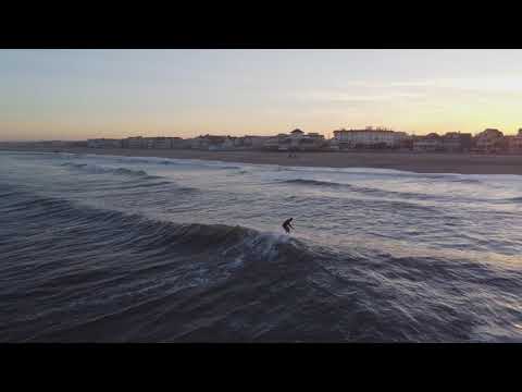 Aerial footage of Belmar and surrounding areas