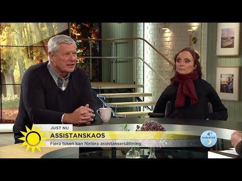 Assistansen hotas – "det här är ett krig för vårt människovärde" - Nyhetsmorgon (TV4)