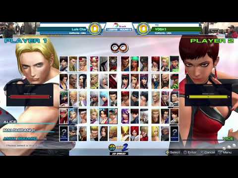 Luis Cha vs Y05H1- KOF XIV Neo Geo World Tour Season 2 Los Angeles Stop Losers Round 5