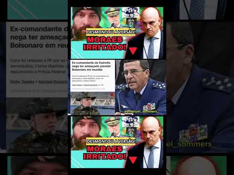 FREIRE GOMES DESMENTE! “Nunca ameacei prender Bolsonaro!”