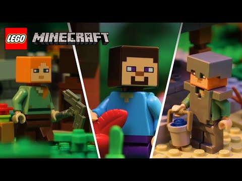 EPIC LEGO Minecraft Stories! Watch Now!