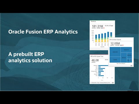 Oracle Fusion Analytics ERP Software, Free trial & download available