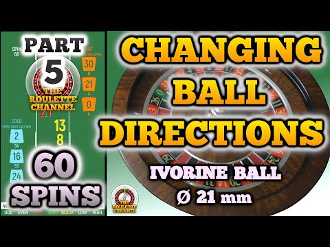 60 Roulette Wheel Spins - Both Directions - Green Scoreboard - Part 5 of 5