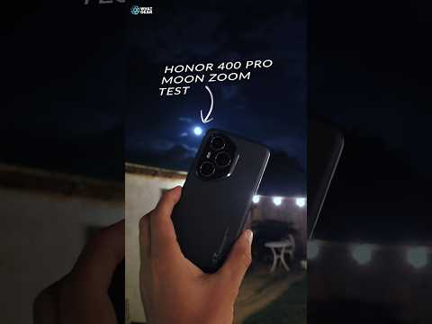 Honor 400 Pro - MOON ZOOM Test