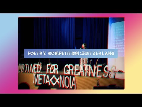 EYC 2018 AFTERMATH - METANOIA - POETRY COMPETITION - SWITZERLAND