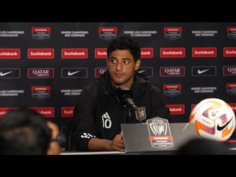 CONCACAF Champions League Final Leg 2 Pregame Press Conference w/ LAFC’s Carlos Vela