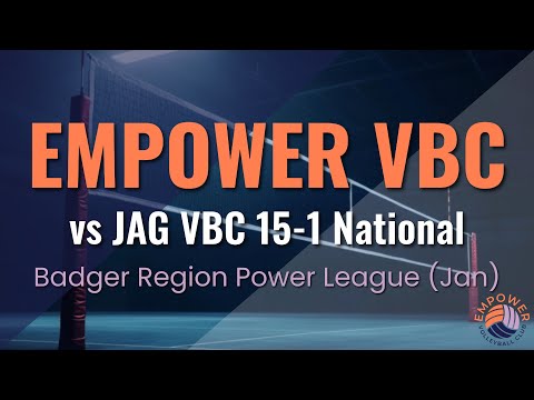 Empower VBC vs JAG VBC 15-1 National | 2026-01-10 | BRPL Weekend 1 - Match 3