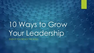 Become The Next Great Leader In Optometry