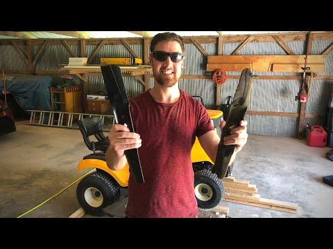 Changing Blades on the Cub Cadet XT1!