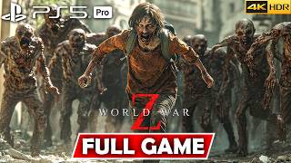 World War Z: Aftermath (PS5 PRO) Gameplay Walkthrough Full Game All DLC [4K 60FPS HDR] No Commentary