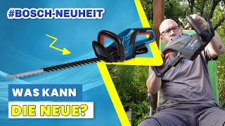 GHE 18V-60 – Die NEUE AKKU-HECKENSCHERE von BOSCH Professional im Gartengeräte-Test! || ToolGroup