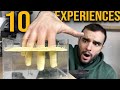 10 expériences impressionnantes ! (que vous pouvez refaire)