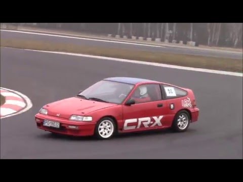 III SuperOes Tor Poznań Marcin Kolasiński Honda CRX  05 03 2016