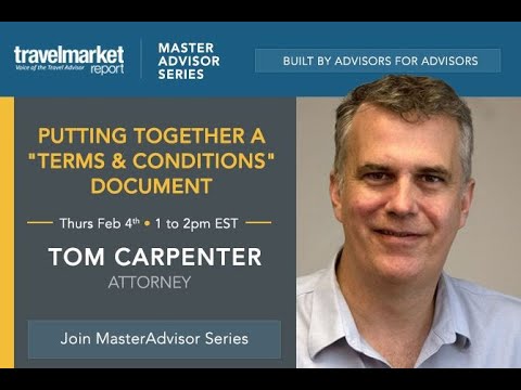 MasterAdvisor Series by TMR: What Travel Advisors Should Know About Terms & Conditions