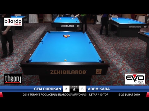 CEM DURUKAN & ADEM KARA Bilardo Maçı - 