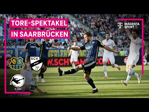 1. FC Saarbrücken - SC Verl, Highlights mit Live-Kommentar | 3. Liga | MAGENTA SPORT